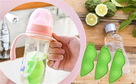 Pcs Beans Bottle Cleaning Sponge Magic Beans Bottle Cleaner Reusable