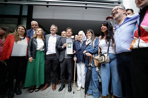 Kicillof inauguró el nuevo edificio del Archivo Provincial de la Memoria