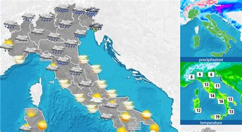 Meteo Arriva La Perturbazione Di Santa Lucia Pioggia Nebbia E Neve A