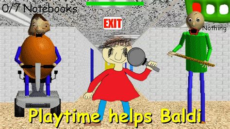 Playtime Helps Baldi Baldis Basics Mod Youtube