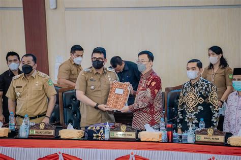 Pemko DPRD Sahkan Perubahan APBD Kota Medan 2022 Rp 6 5 Triliun