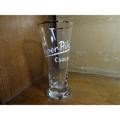 1 VERRE CAULIER SUPER PILS 25CL HT 16CM Tigrebock