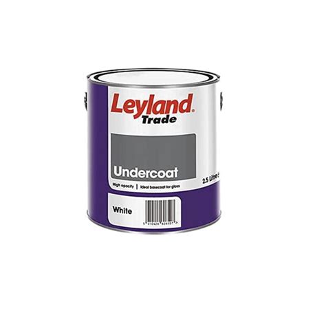 Leyland Trade Undercoat White 2 5l Masis