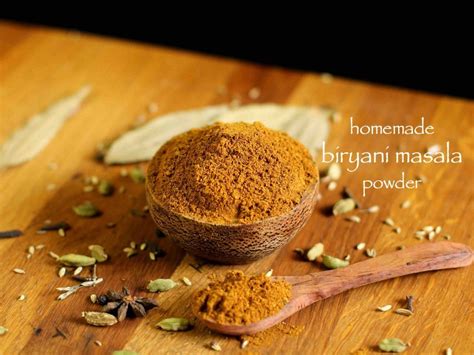 biryani masala recipe | how to make homemade biryani masala powder