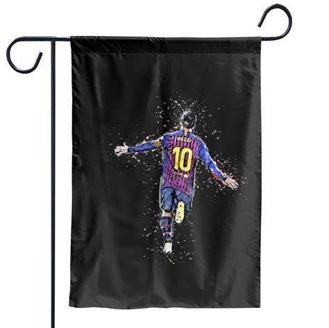 Lionel Messi_Number 10 - Lionel Messi Barcelona Legend - Garden Flags