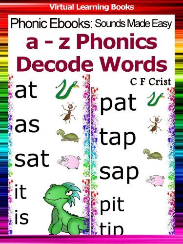 Phonic Flash Cards A Z Decode Read Words Phonic Ebooks Sounds Made Easy