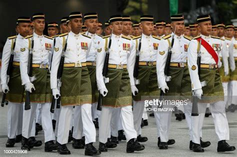 Royal Malay Regiment Guard Photos And Premium High Res Pictures Getty