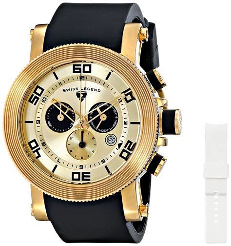 Swiss Legend Men S 30465 YG 010 Cyclone Analog Display Swiss Quartz