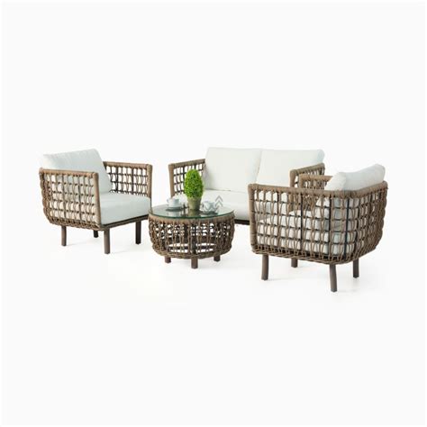 Living Set Rattan Furniture | Synthetic Rattan Furniture Manufacture