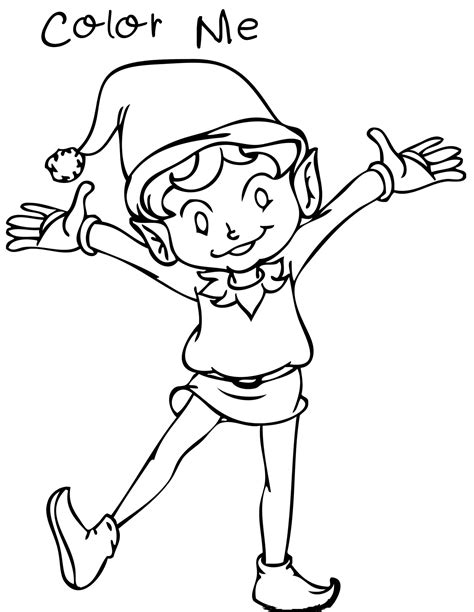 Elf on the Shelf Coloring Pages for Your Little Angles - Coloring Pages