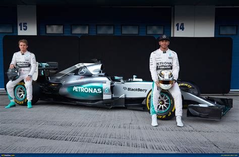 AUSmotive.com » 2015 Mercedes AMG F1 W06 revealed