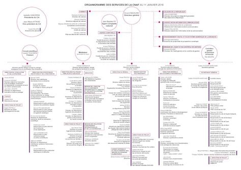 PDF ORGANIGRAMME DES SERVICES DE LA CNAF AU En Charge De L