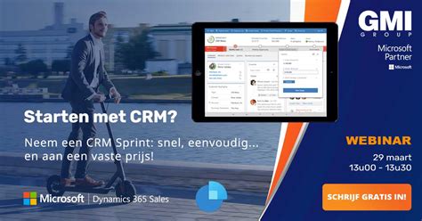 Webinar Start Snel Standaard En Eenvoudig Met Crm Gmi Group