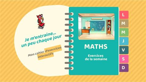 Cahier D Exercices Interactifs En Math Matiques