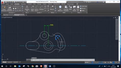 Exercice Initiation Autocad Dao Dessin Industriel Darija Youtube