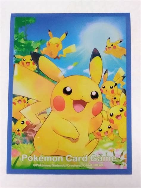 バラ売り 1枚単位 ポケモンカードゲーム デッキシールド ピカチュウ大集合 ポケカ スリーブ サプライ Yspd公式サプライ｜売買された