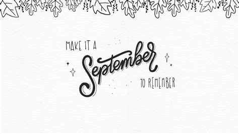 Hello September Wallpapers Top Free Hello September Backgrounds