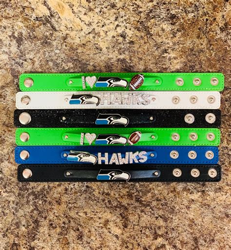 Seattle Seahawks Bracelets Seattle Seahawks Gifts NFL Gifts Etsy