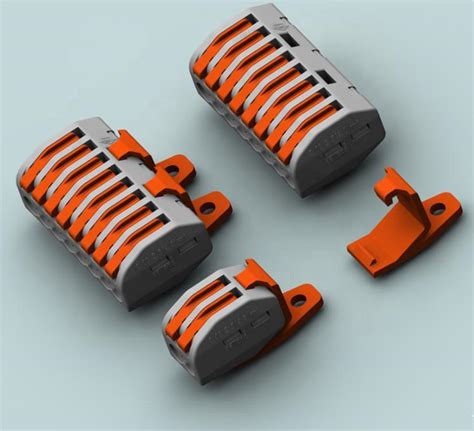 Wago Series Qt Electrical Connectors Wire Block Clamp Terminal Cable