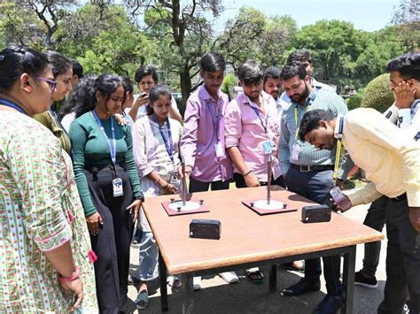 Zero Shadow Day Celebrated Under The Blazing Sun At Iia Bengaluru