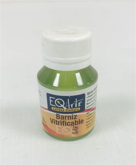 Barniz Vitrificable EQ 50cc Artística Paris