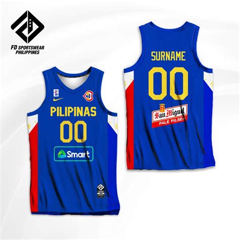 Pilipinas Customized Name And Number Fd Full Sublimated Jersey