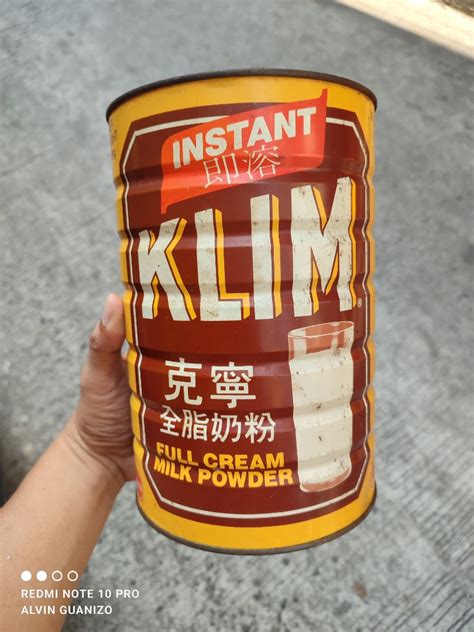 Vintage Klim Tin Can Lata On Carousell