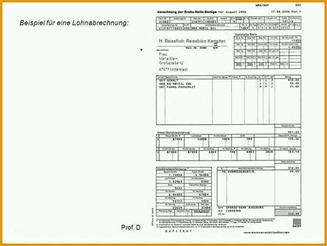 Exklusiv Lohnabrechnung Vorlage Word Kostenlos Vorlagen Und Muster