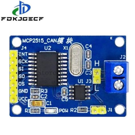 Carte de pilote de Bus CAN MCP2515 TJA1050 récepteur SPI pour 51 MCU