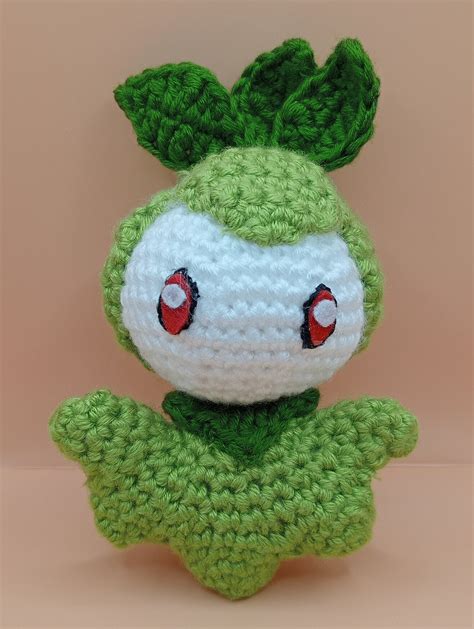 Pokémon Crochet Plush Petilil Amigurumi 100%HAND-MADE Pokemon Plush - Etsy