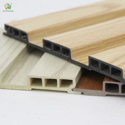 Free Samples Easy To Install Perforated Ventilation Board Wood Plastic