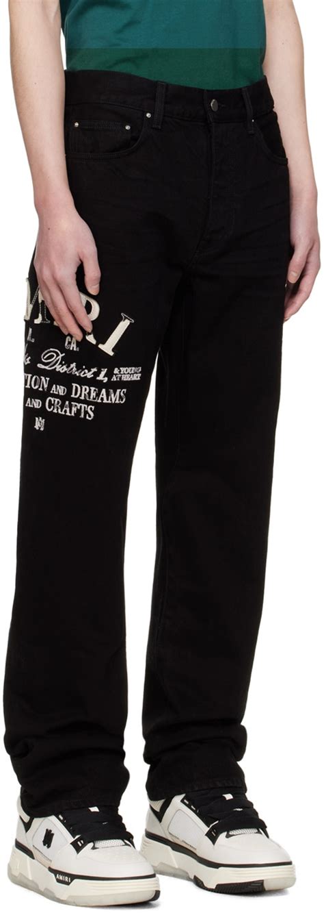 Amiri Black Arts District Jeans Amiri