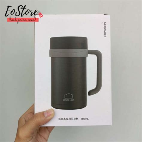 Promo Locknlock Hot Cool Table Mug Ml Hitam Diskon Di Seller Breath Shop Kapuk