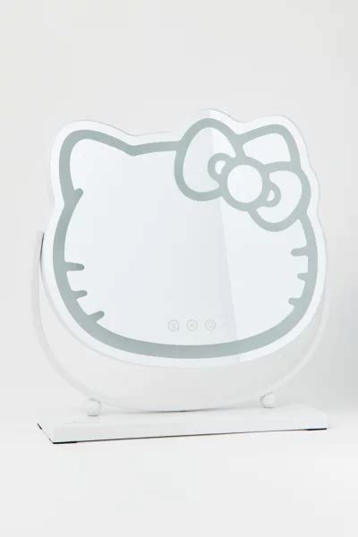 Impressions Vanity Co Hello Kitty Kawaii Led Tabletop Makeup Mirror