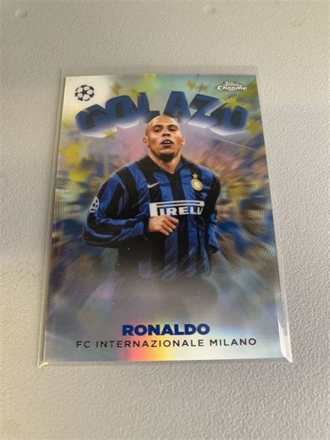 Yahoo オークション Ronaldo 2022 23 TOPPS CHROME UEFA Golazo レア