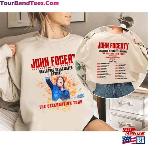 John Fogerty The Celebration Tour 2024 Shirt Fan Concert Sweatshirt T