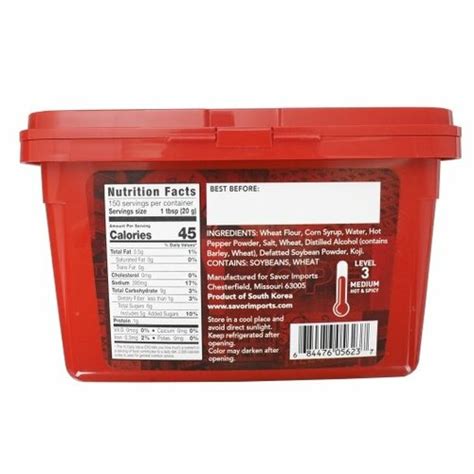 Savor Imports Gochujang Hot Pepper Paste Kg Pack Of BuyItByTheCases