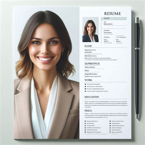 Dicas chave para dominar o CV e o currículo imagem Premium gerada IA