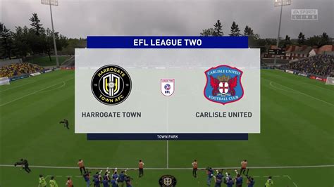 FIFA 23 Harrogate Town Vs Carlisle United EFL League Two 08 11 22