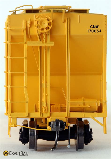 Ho Scale Ps 2cd 4427 Covered Hopper Cnw Exactrail Model Trains