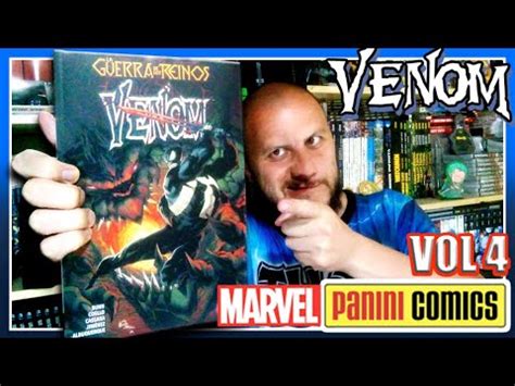 VENOM con nuevo SIMBIONTE Comic Reseña VENOM Vol 4 LA GUERRA DE LOS