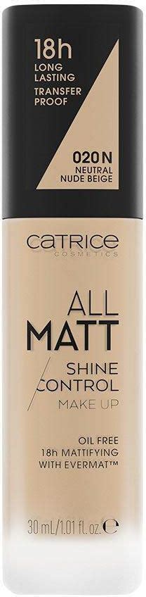 Catrice All Matt Shine Control Make Up Podk Ad N Neutral Nude Beige