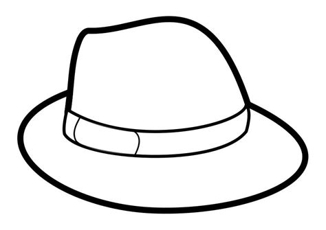 Coloriage Chapeau Coloriages Gratuits Imprimer Dessin