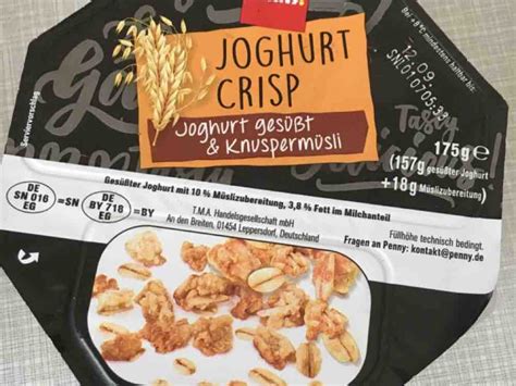 Penny Joghurt Crisp Joghurt Ges T Knusperm Sli Kalorien Neue