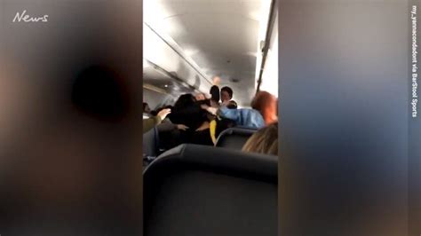 Spirit Airlines Video Captures Plane Passengers Brawling On Flight