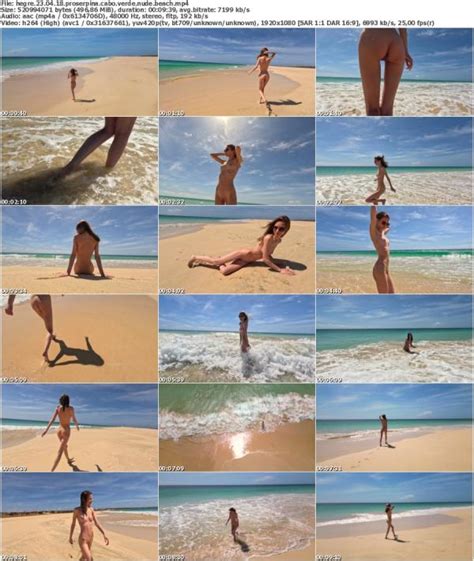 1080p Hegre Proserpina Cabo Verde Nude Beach 1080p Apr 18 2023