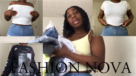 Spring Fashion Nova Try On Haul Youtube