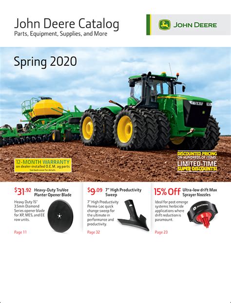 Spring 2020 John Deere Parts Catalog