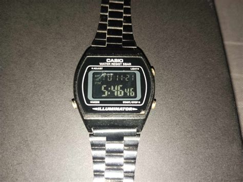 CASIO BLACK AUTHENTIC, Women's Fashion, Watches & Accessories, Watches ...