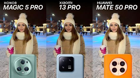 Honor Magic 5 Pro VS Xiaomi 13 Pro VS Huawei Mate 50 Pro Camera Test